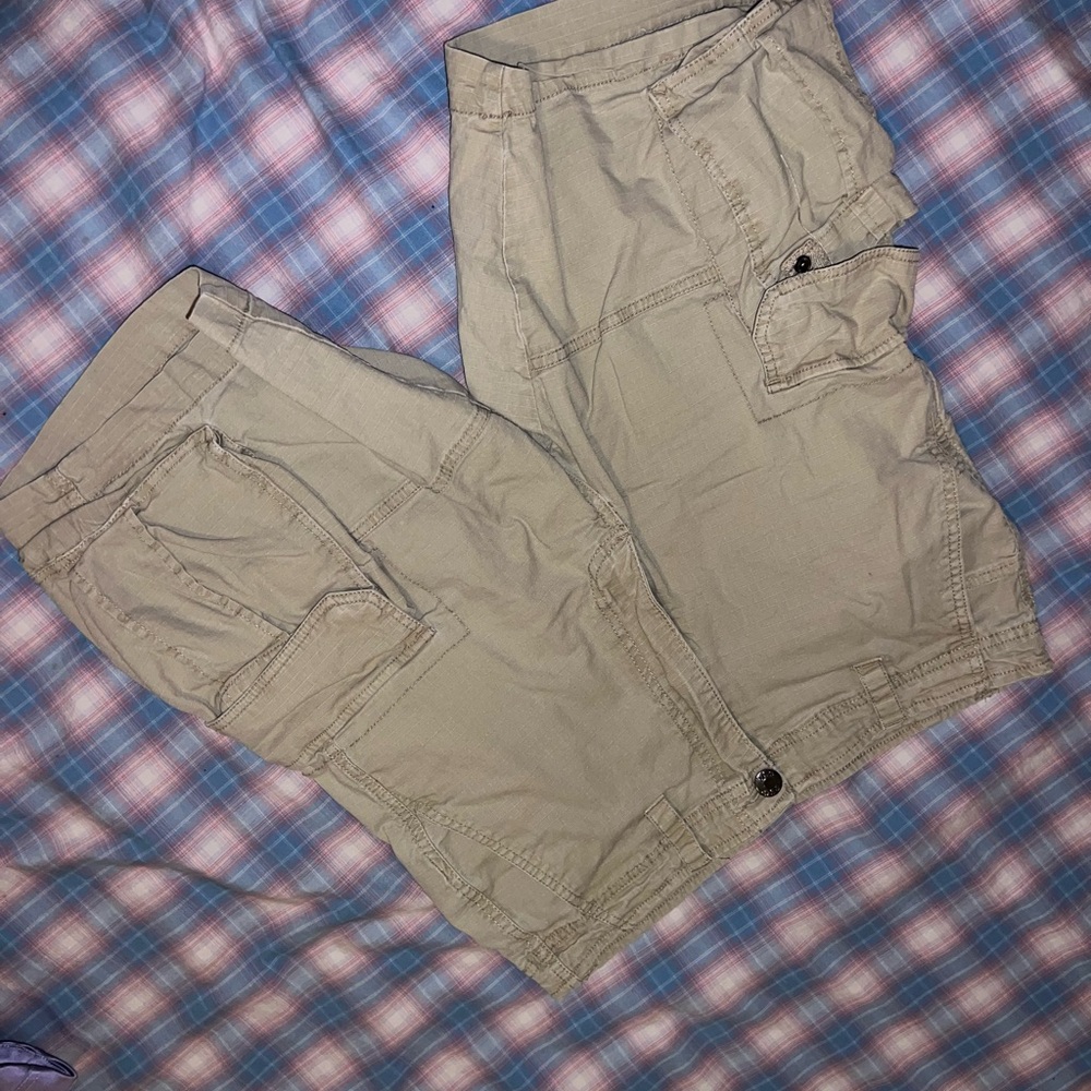 Men's Tan Cargo Pants